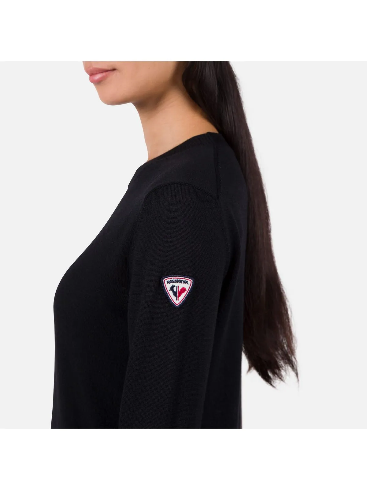 Sweter Rossignol W Corporate Crew Neck czarny