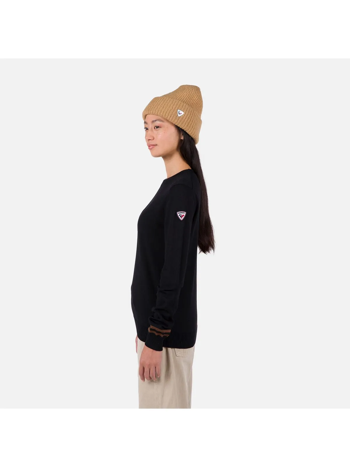 Sweter Rossignol W Corporate Crew Neck czarny