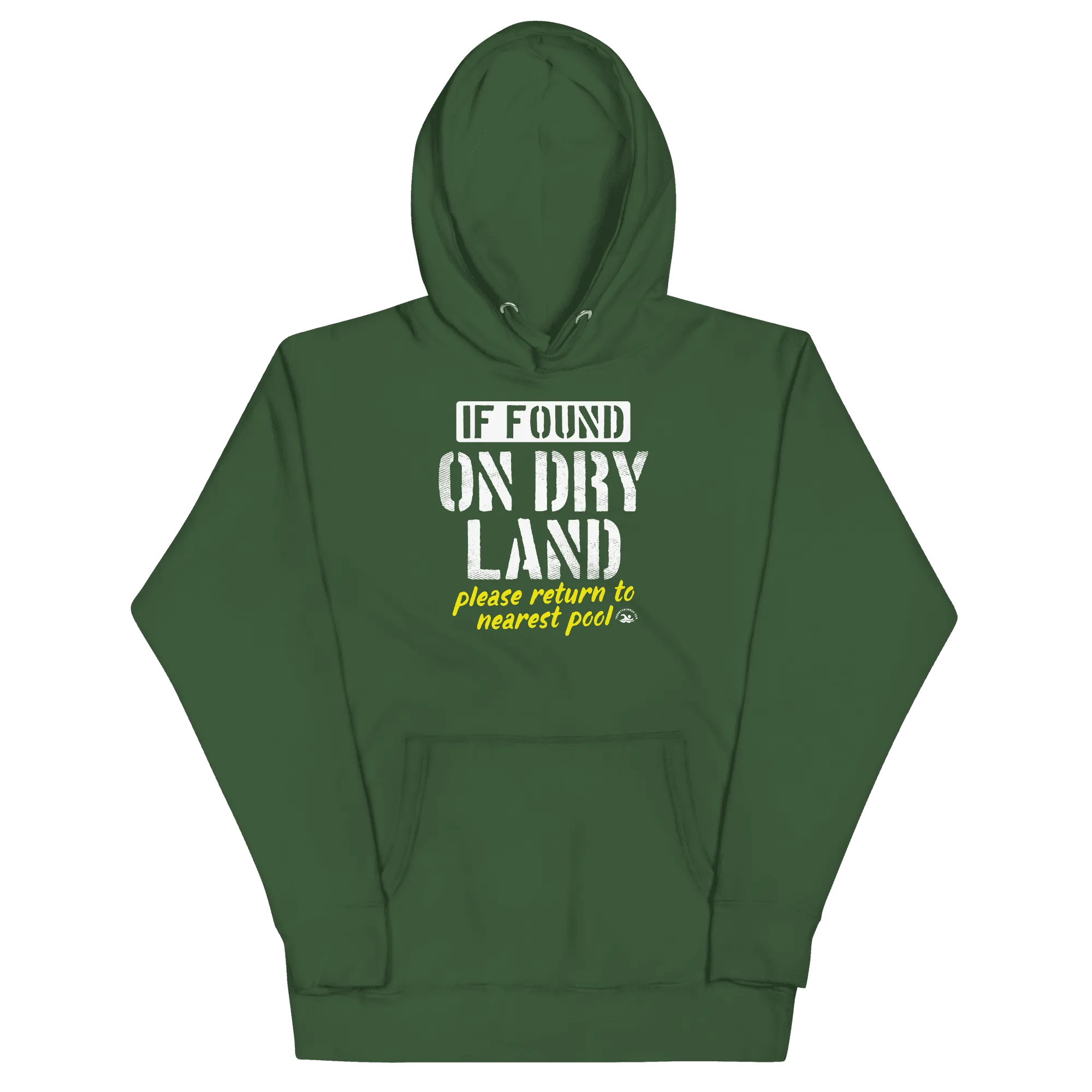 Swimmer Premium Hoodie Unisex If Found Funny On Dry Land