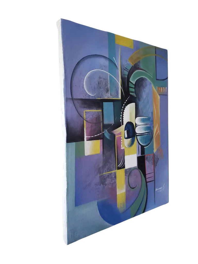 Synthesis - PREMIUM -  11.9 x 15.9 in. by Genenrich Pierre