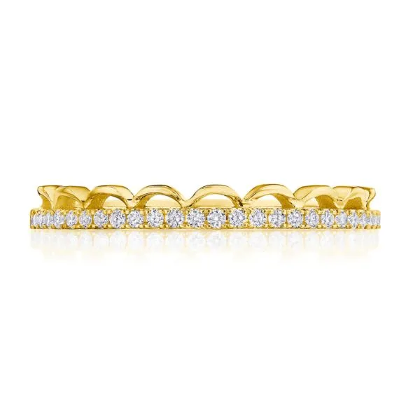 Tacori Crescent Crown Diamond Band