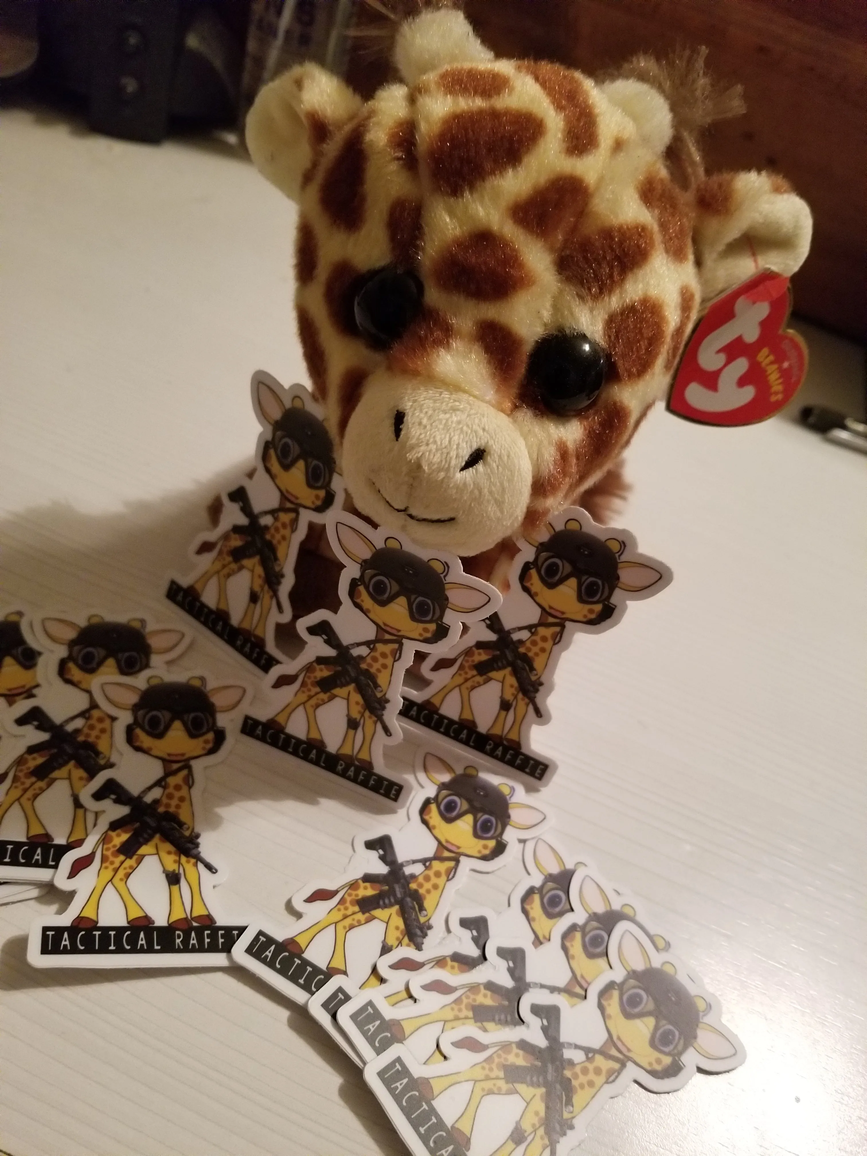 Tactical Raffie Stickers