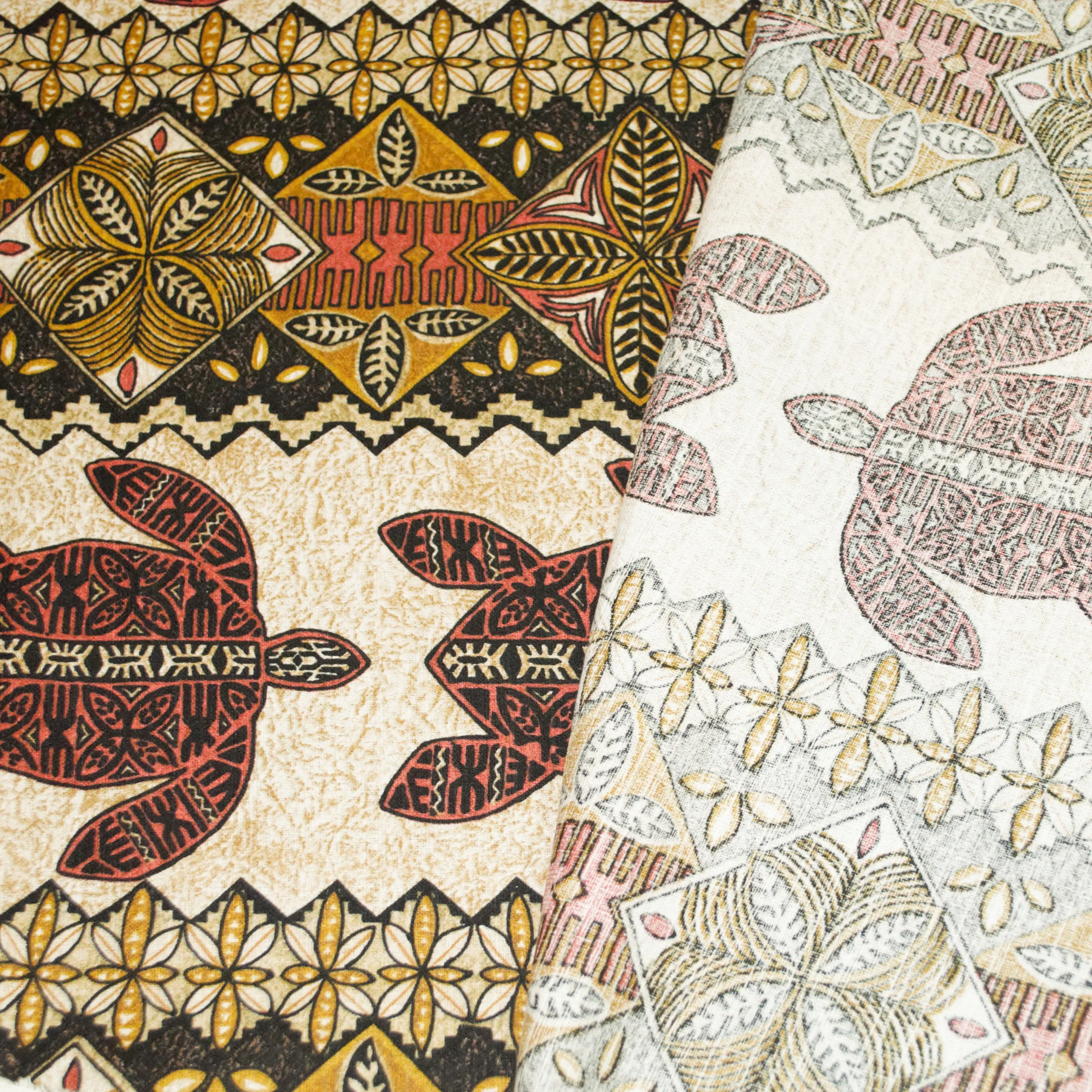 Tapa Honu Brown Coconut Cloth, Barkcloth