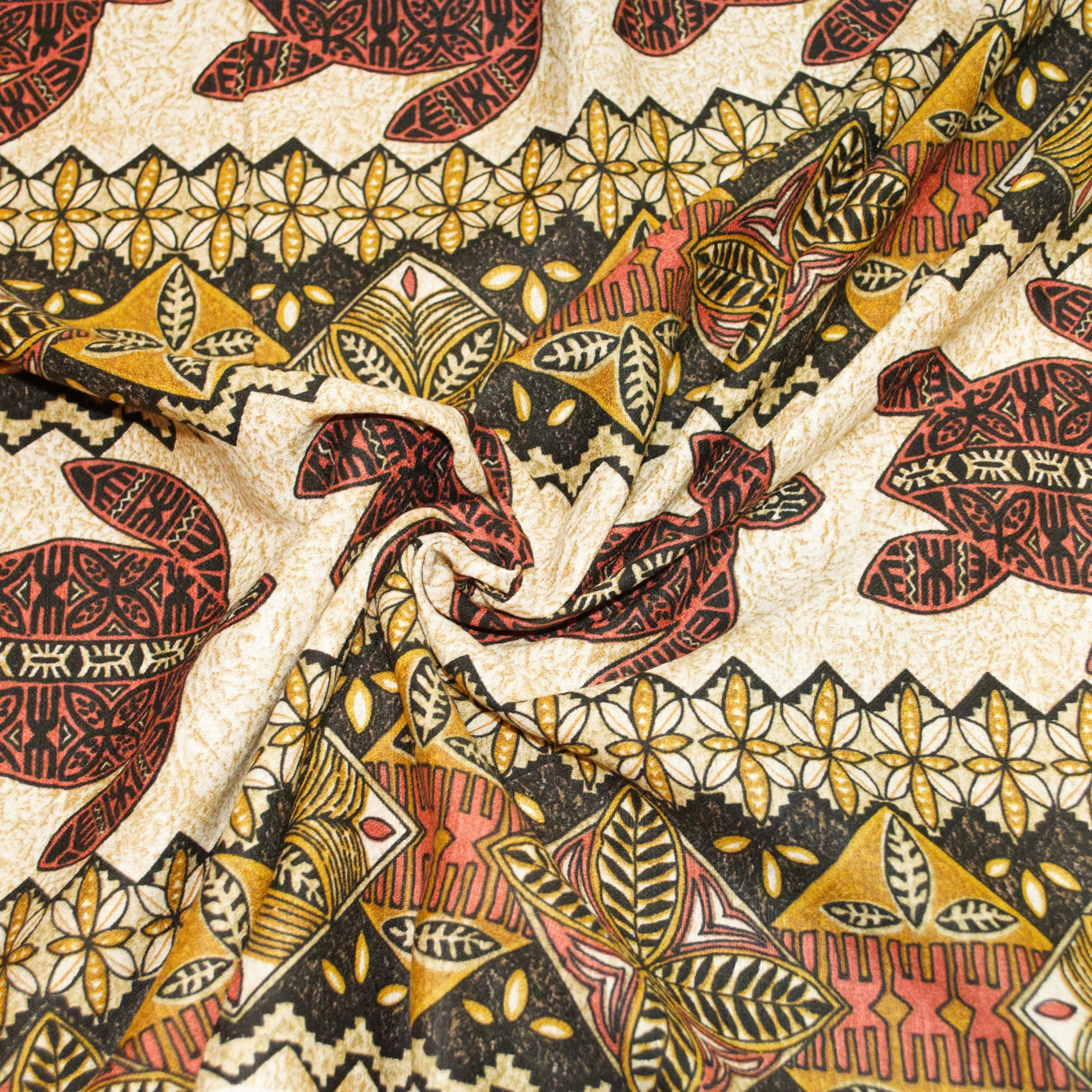 Tapa Honu Brown Coconut Cloth, Barkcloth