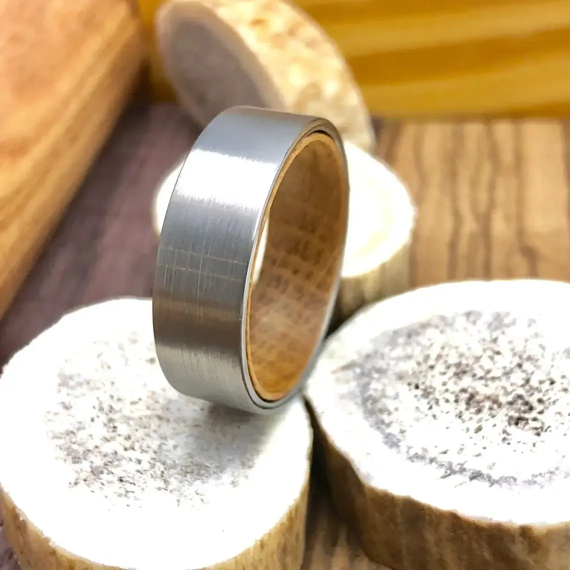 The Crusader | Tungsten Men's Wedding Band