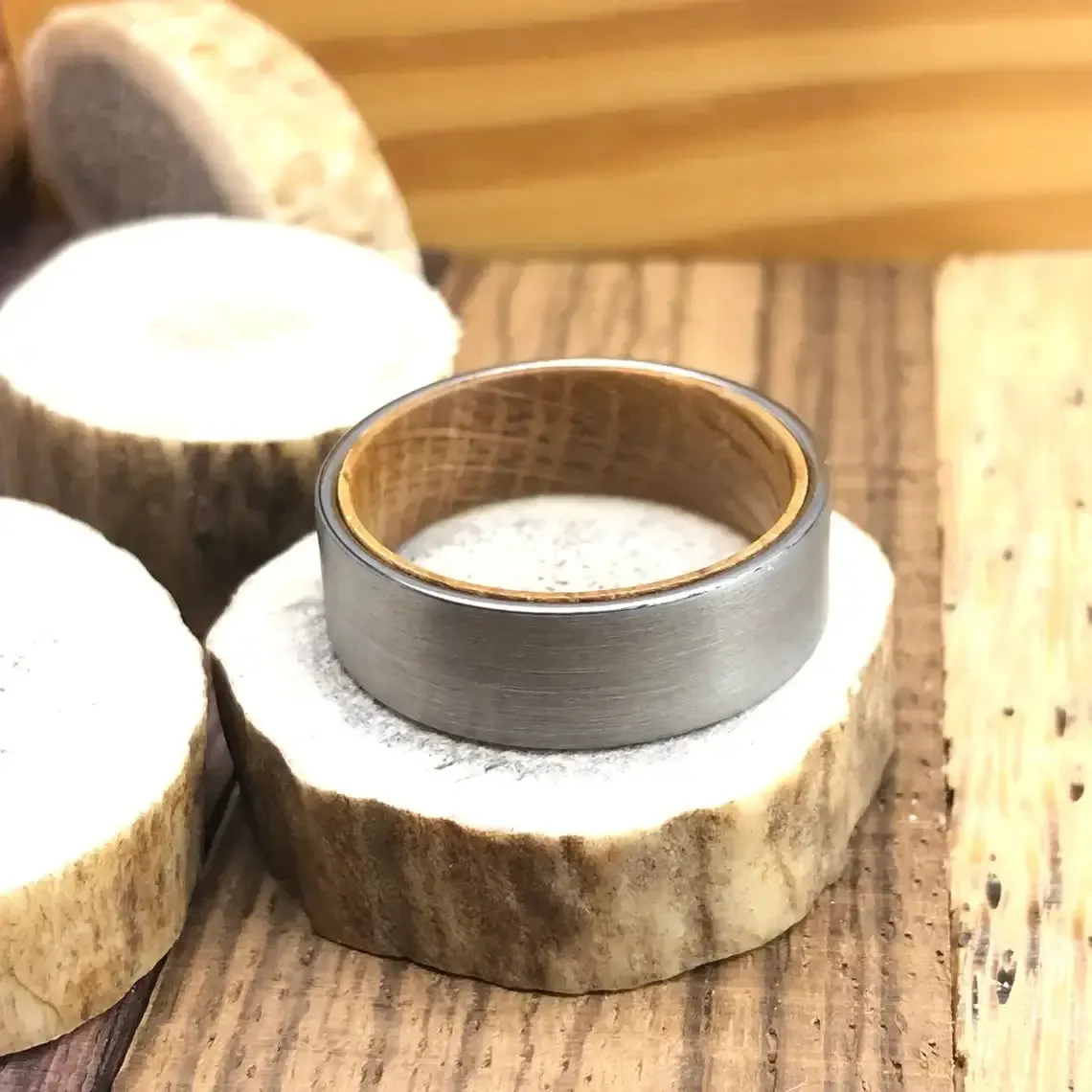 The Crusader | Tungsten Men's Wedding Band