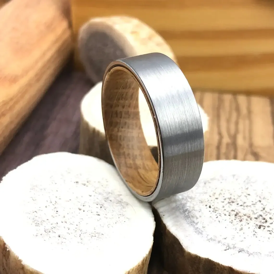 The Crusader | Tungsten Men's Wedding Band
