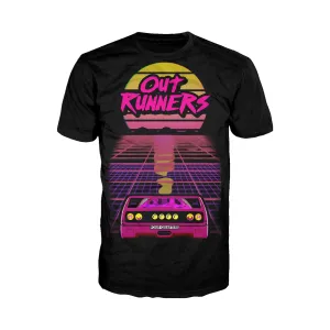 The Four Quarters Outrunners Flyer Official Men's T-Shirt (Black)