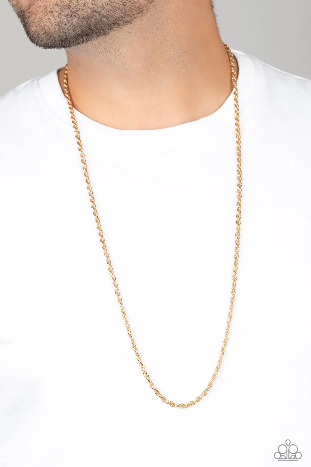 The Go-To Guy - Gold Urban Necklace