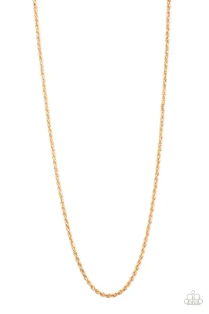 The Go-To Guy - Gold Urban Necklace