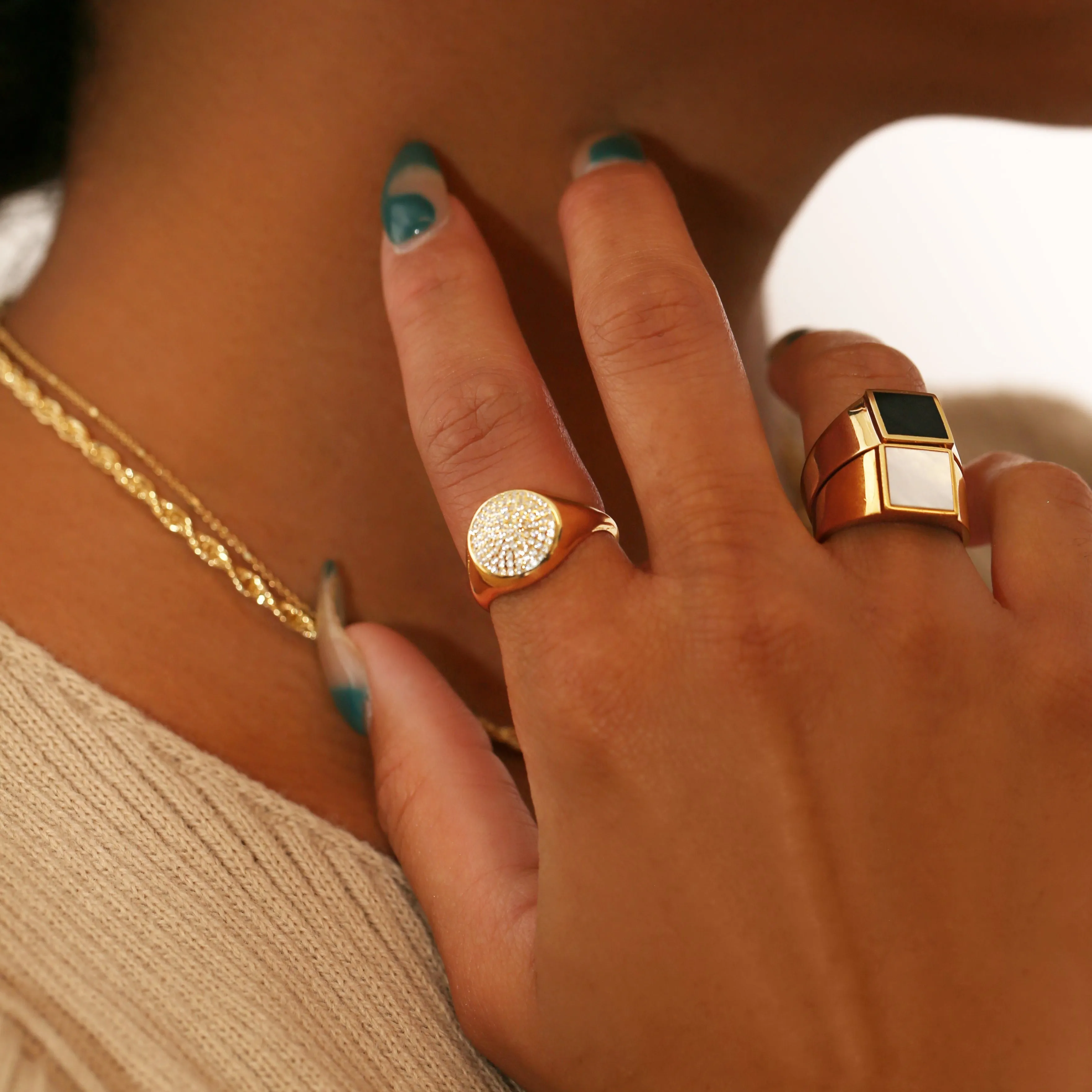 THE GRAZIELLA CZ RING