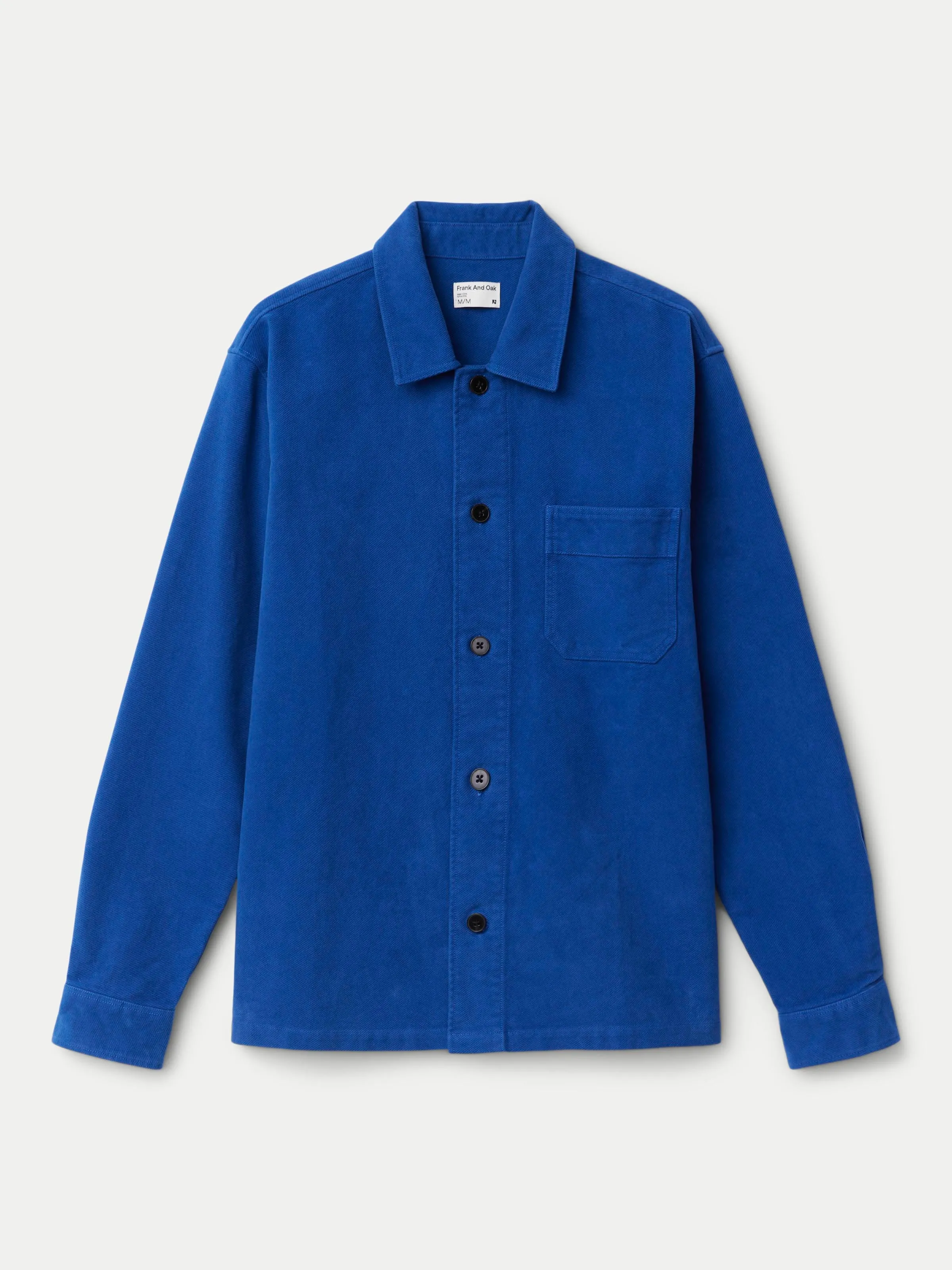 The Moleskin Shirt in Carpenter Blue