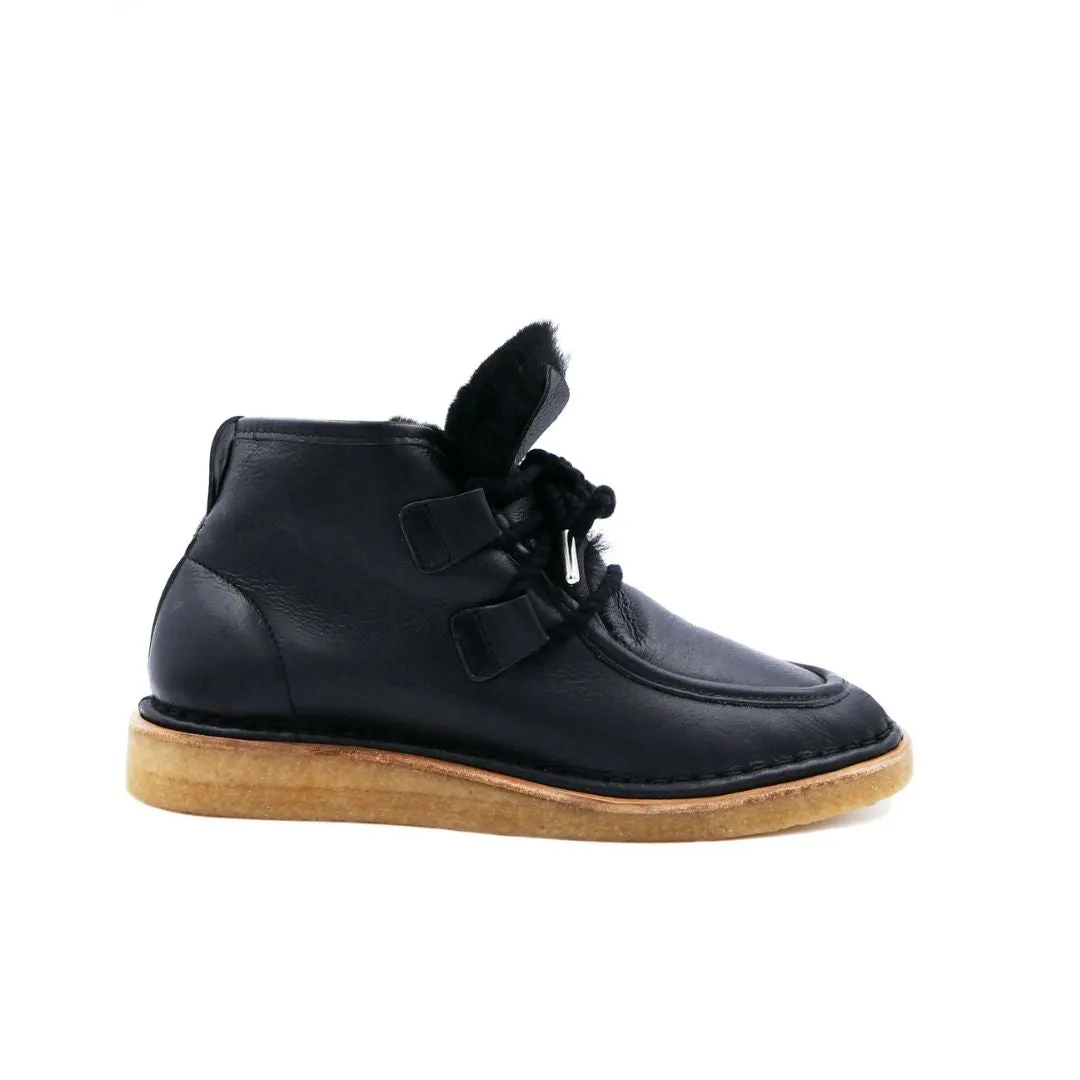 The Shearling Boot [Black]