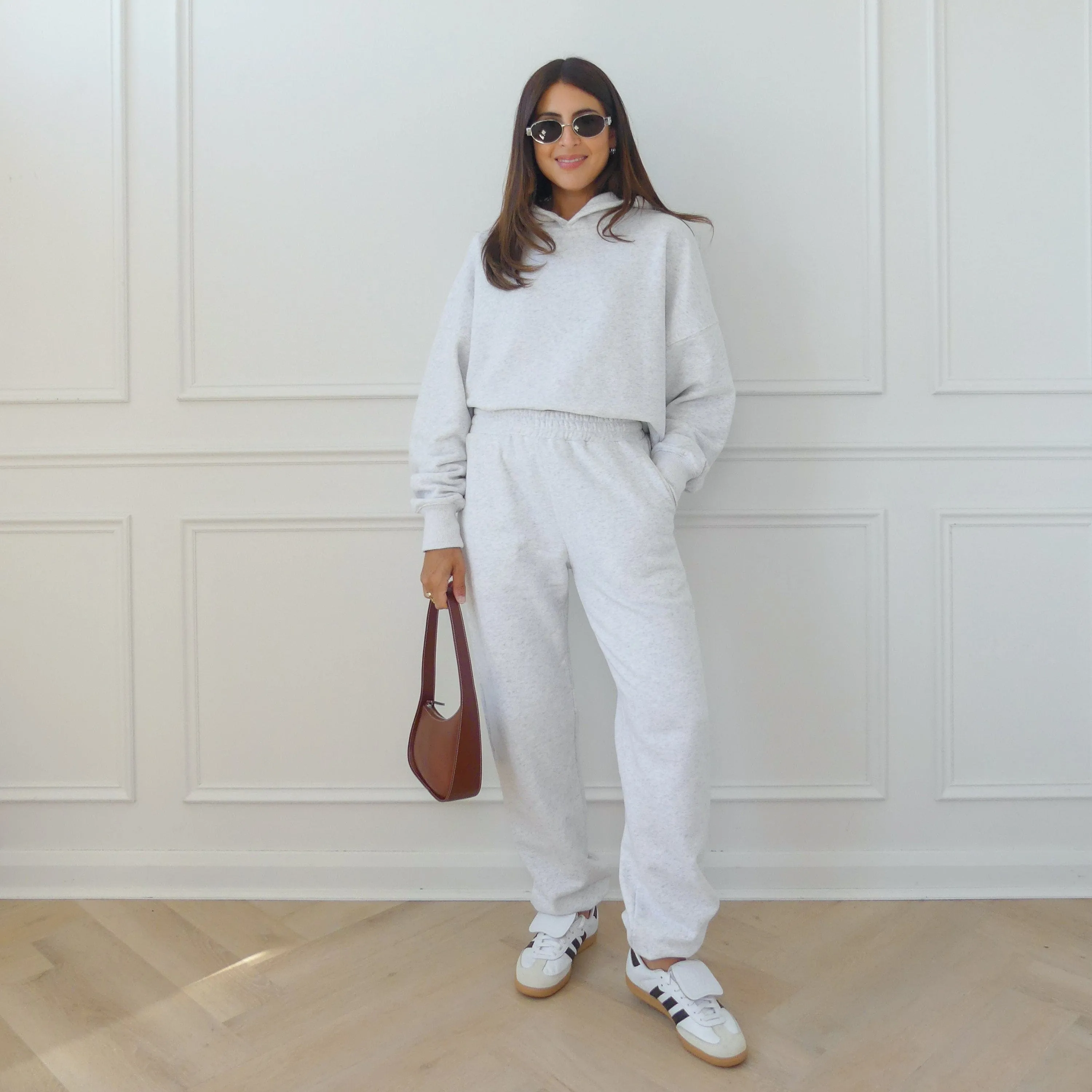 THE ULTIMATE RELAXED JOGGERS - GREY MARL