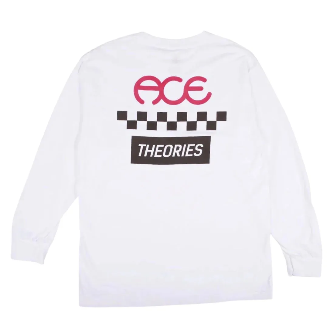 Theories X Ace Trucks Longsleeve T-Shirt - White