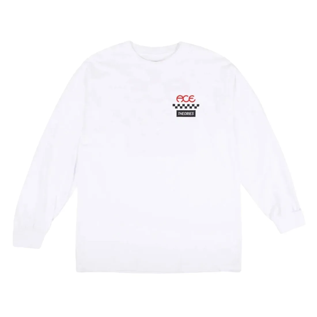 Theories X Ace Trucks Longsleeve T-Shirt - White