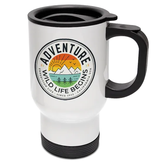 Thermal Travel Mug Personalised Gift