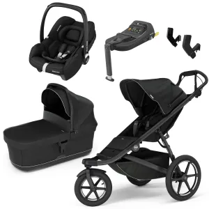 Thule Urban Glide 3 Maxi-Cosi Bundle in Black