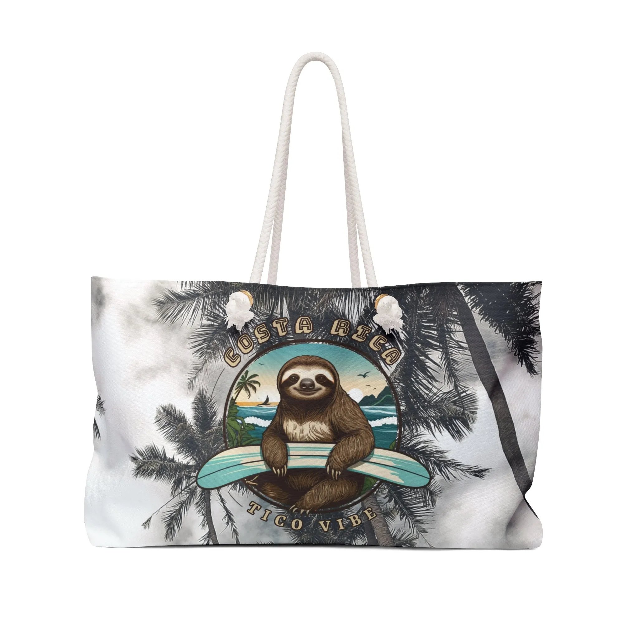 Tico Vibe Surfing Sloth Weekender Bag