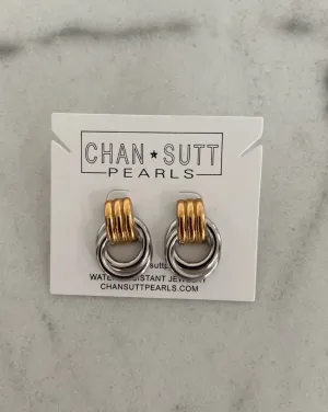 Tillie Two Tone Earring