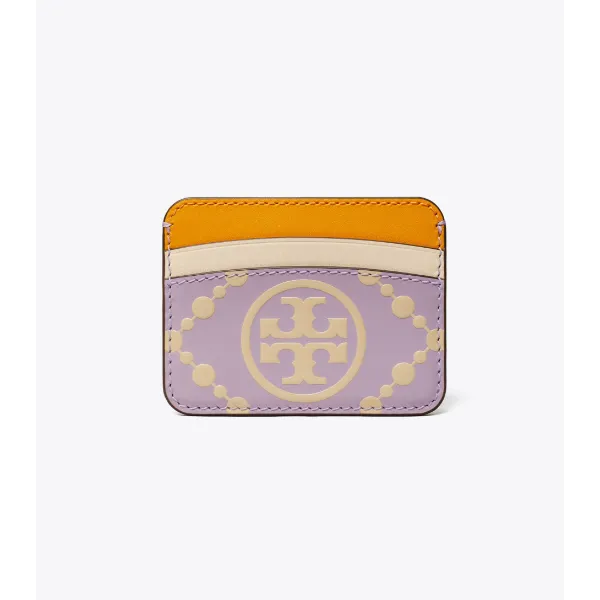 Tory Burch T Monogram Contrast Embossed Card Case – 87184