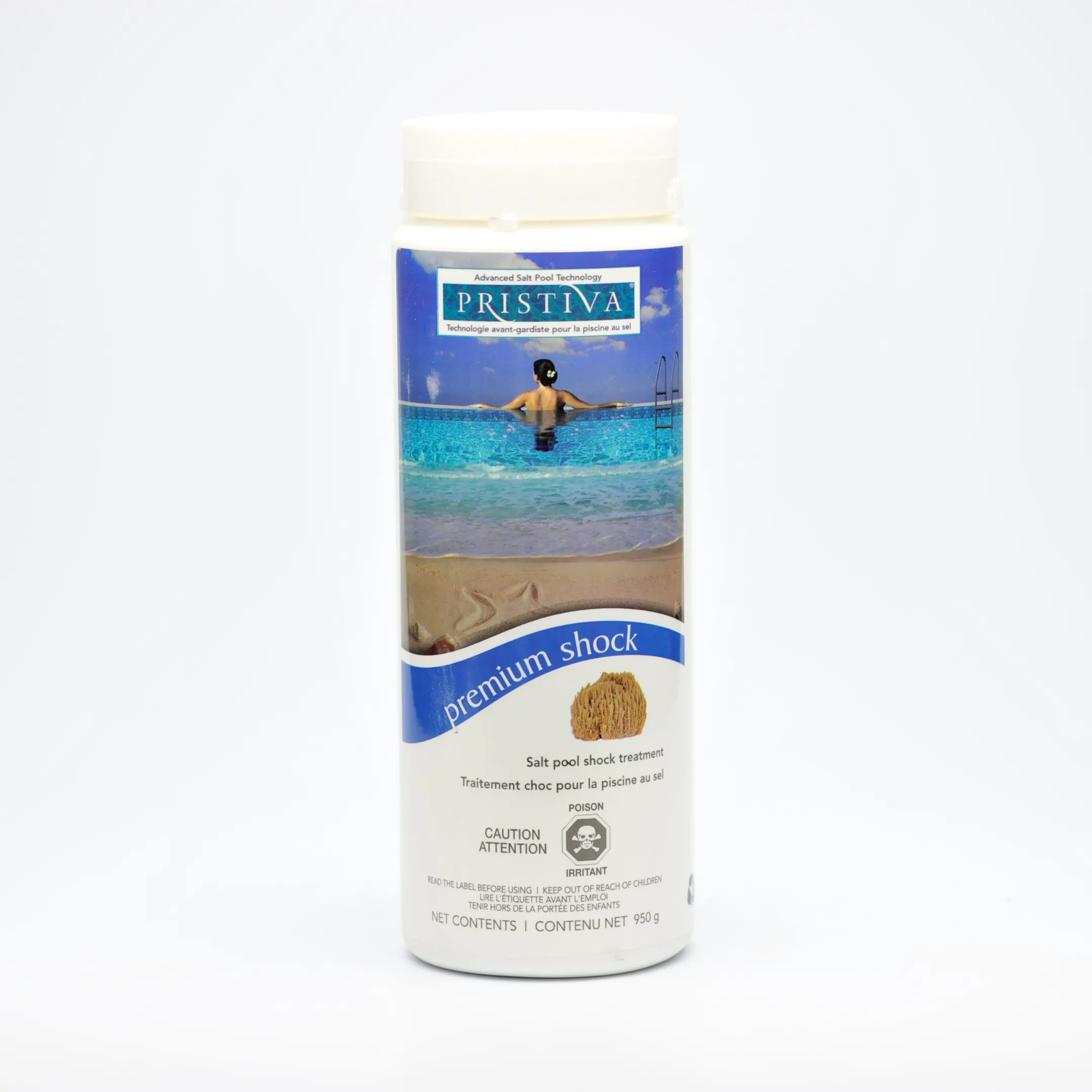 Traitement choc pour piscine au sel
