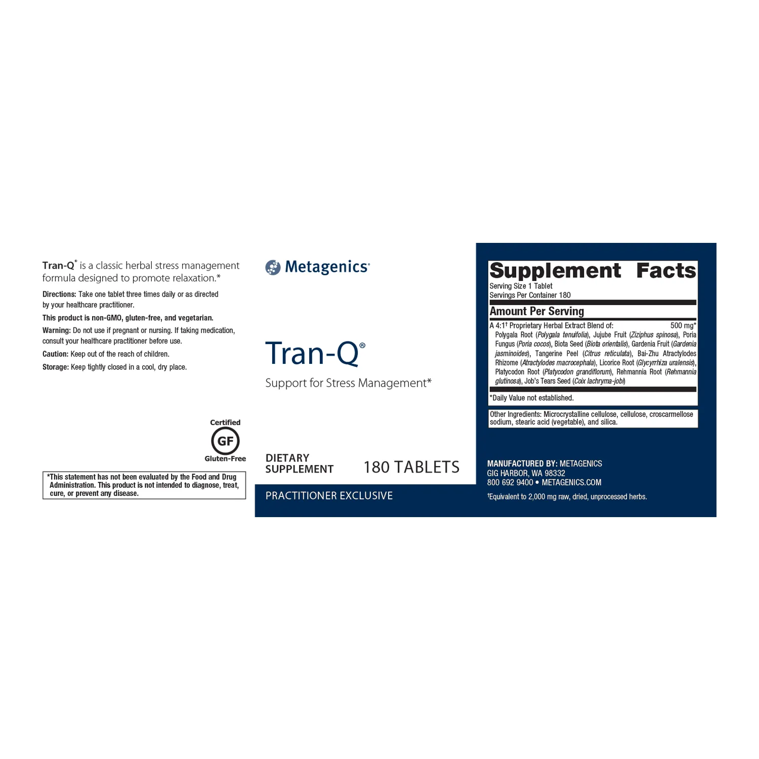 Tran-Q® <br>Support for Stress Management*