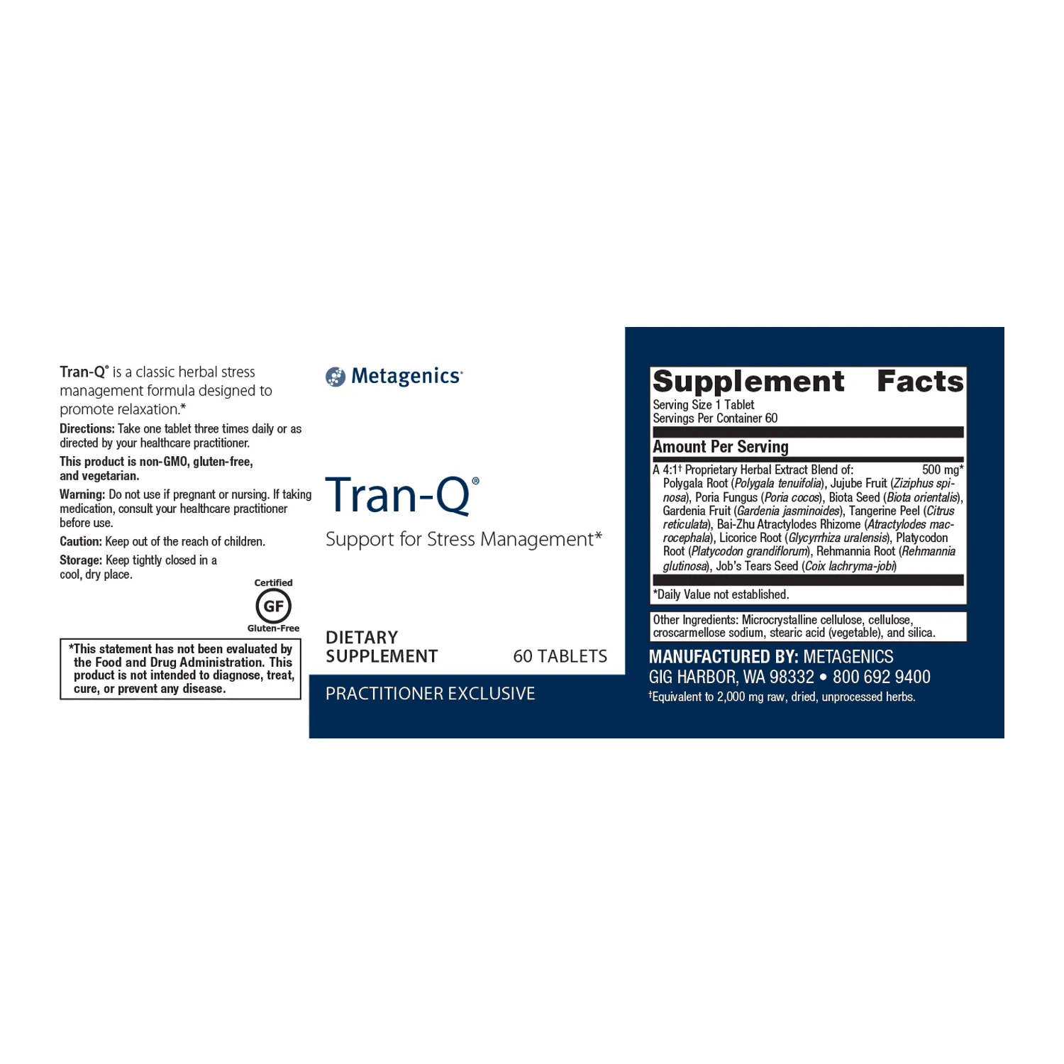 Tran-Q® <br>Support for Stress Management*