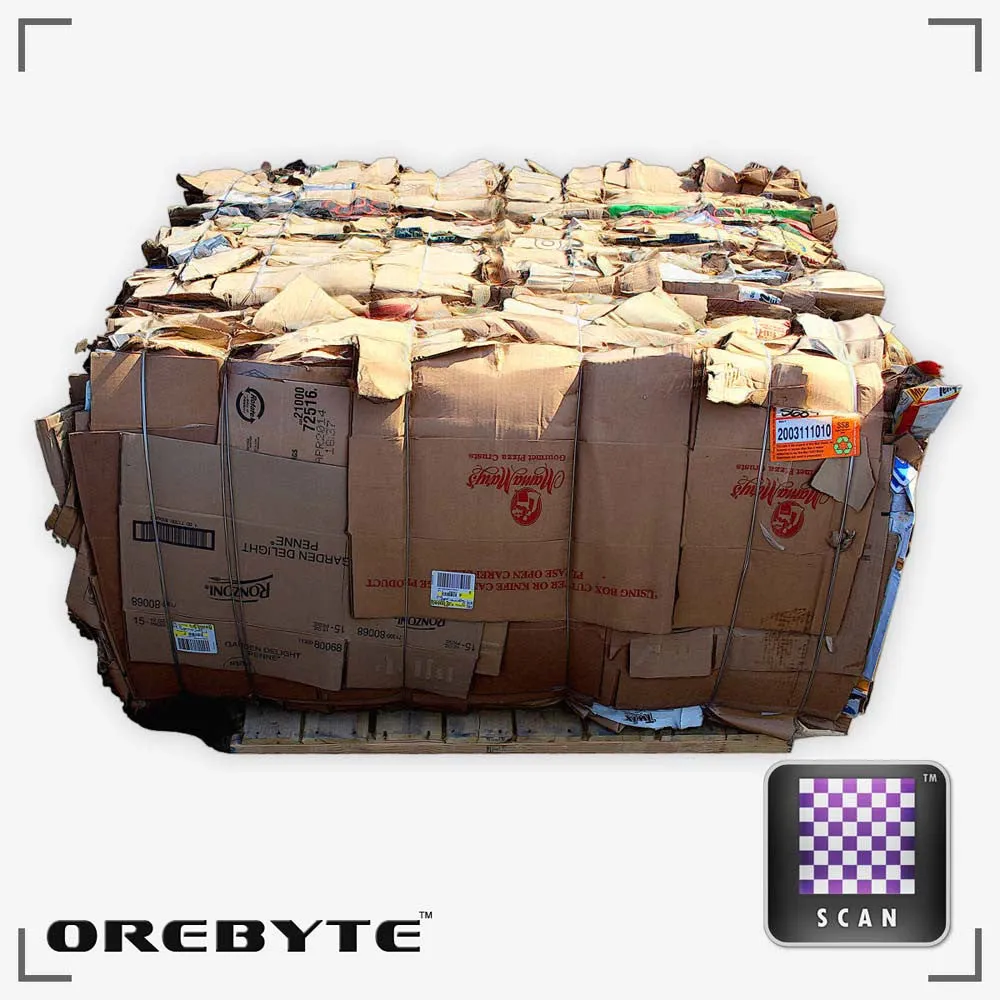 Trash Bale Cardboard 01