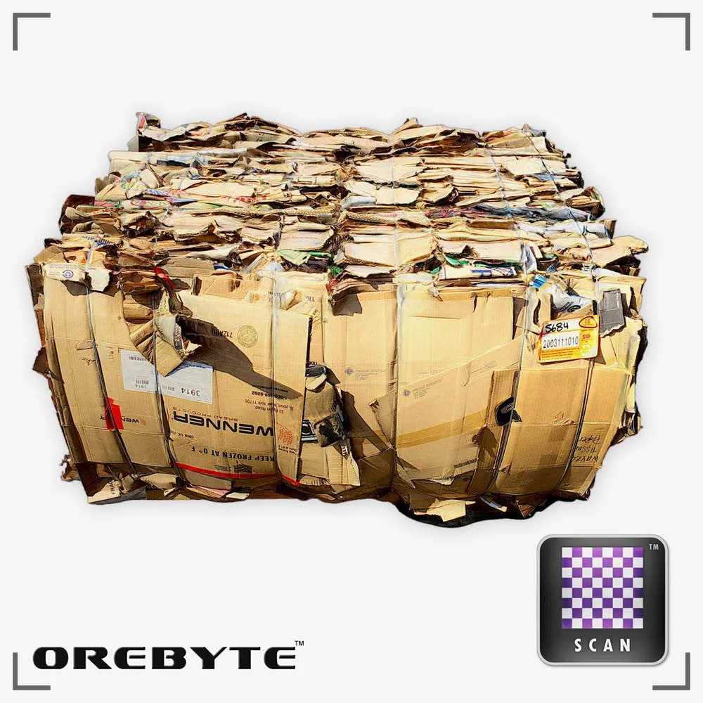 Trash Bale Cardboard 01