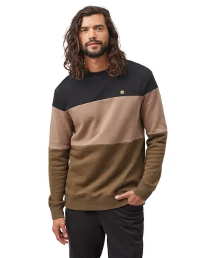 TreeFleece Blocked Classic Crew