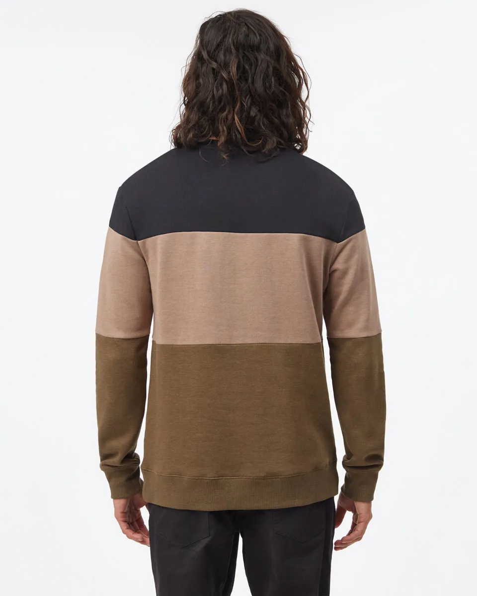 TreeFleece Blocked Classic Crew