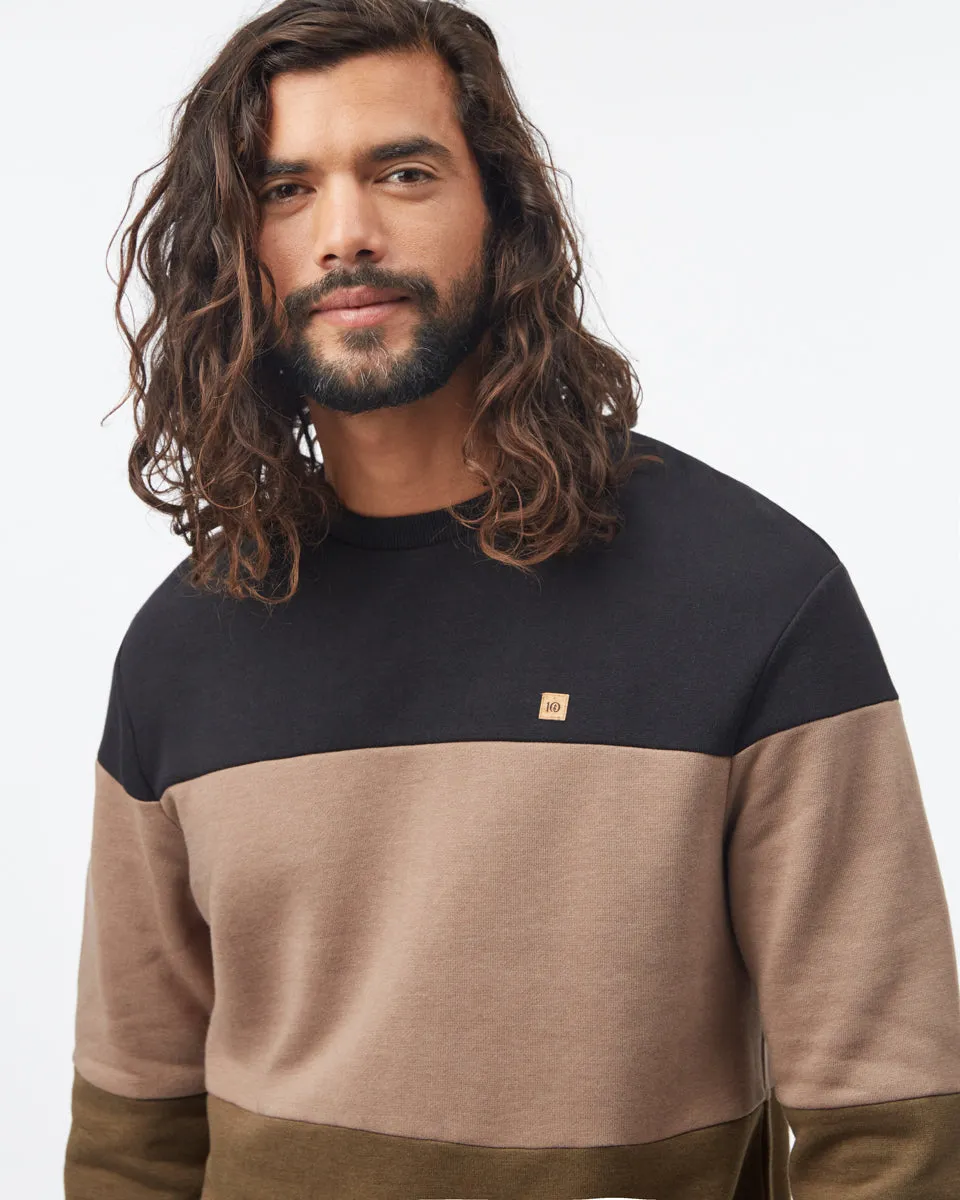 TreeFleece Blocked Classic Crew