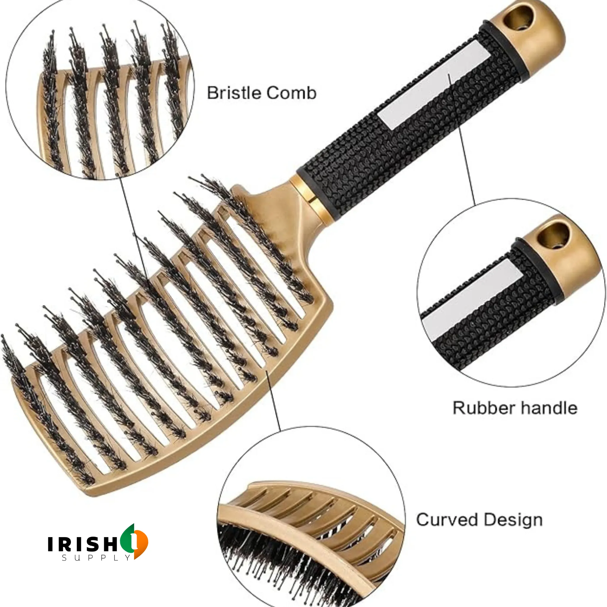 TRESSEASE Premium Detangling Hairbrush