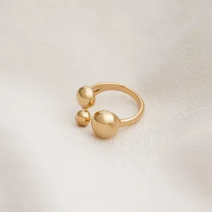 Triple Sphere Ring