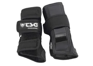 TSG Professional Black Wrist Guards