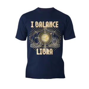UA Supreme Star Sign Libra Eye Men's T-shirt (Navy)