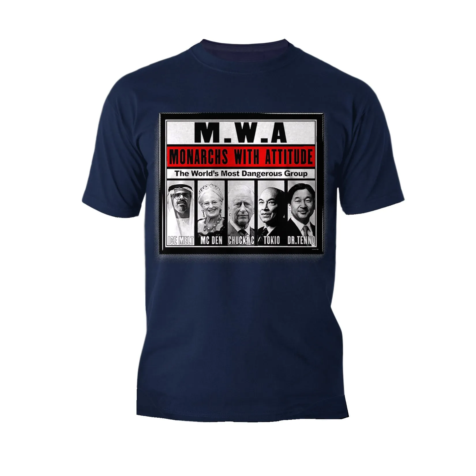 Urban Attitude Kings Coronation 2023 MWA Monarchs with Attitude Men's T-shirt