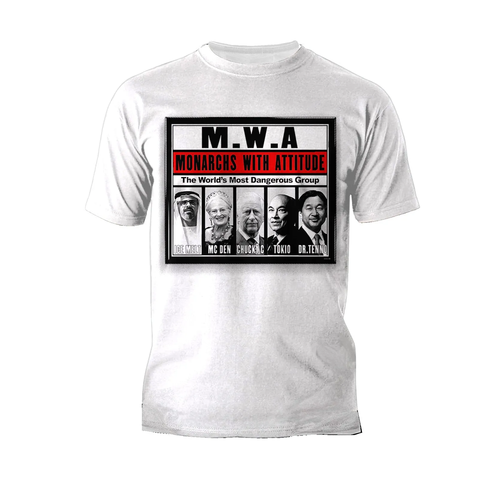 Urban Attitude Kings Coronation 2023 MWA Monarchs with Attitude Men's T-shirt