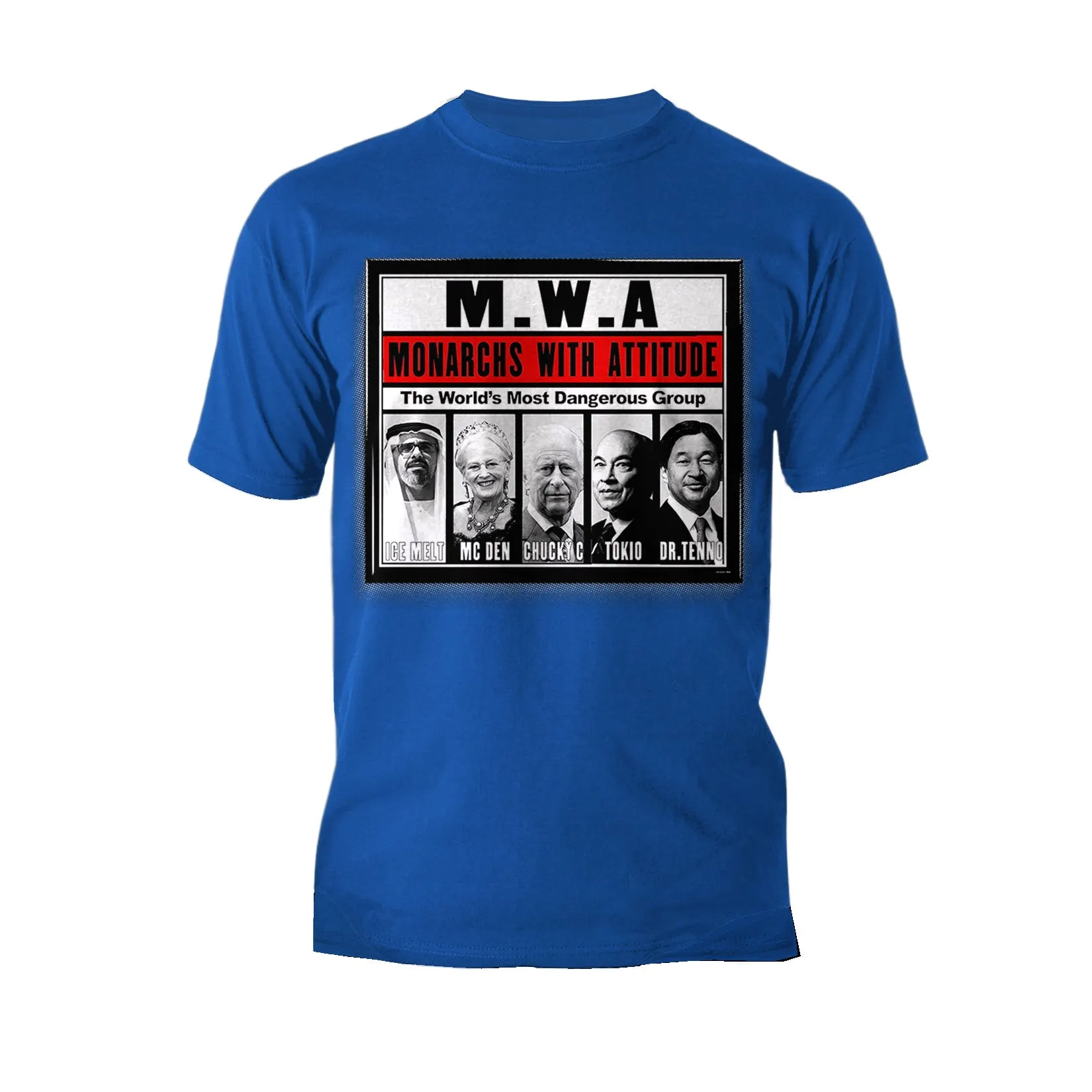 Urban Attitude Kings Coronation 2023 MWA Monarchs with Attitude Men's T-shirt