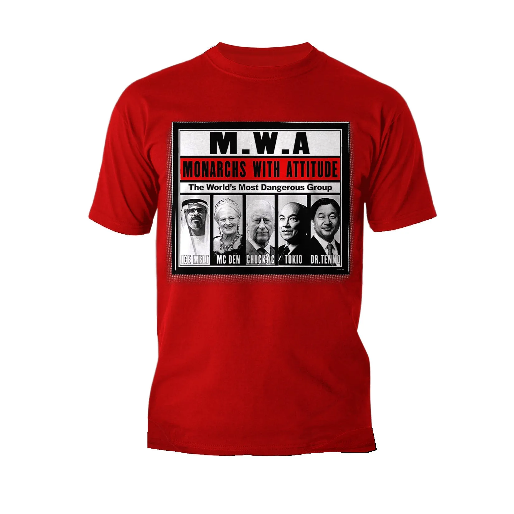 Urban Attitude Kings Coronation 2023 MWA Monarchs with Attitude Men's T-shirt