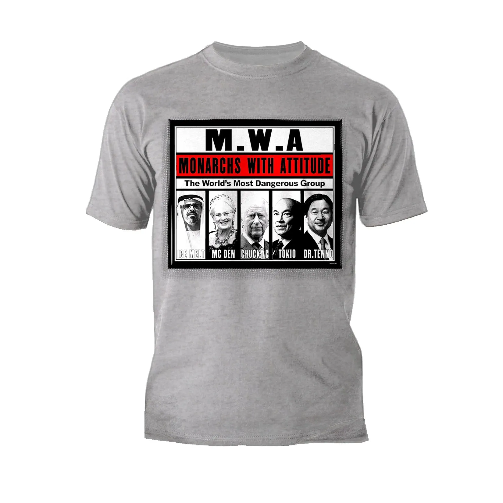 Urban Attitude Kings Coronation 2023 MWA Monarchs with Attitude Men's T-shirt