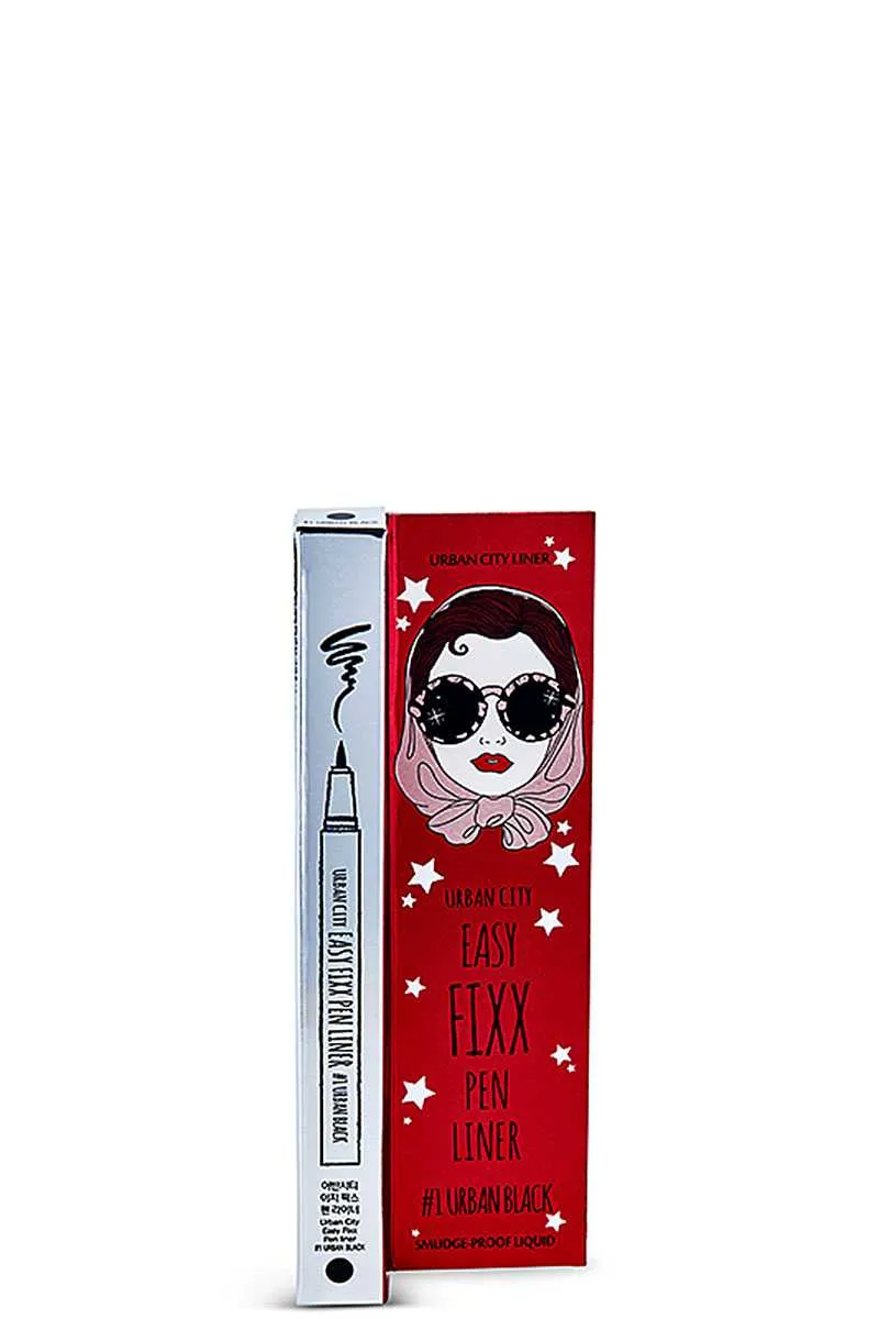 Urban City Easy Fixx Pen Liner -#1UrbanBlack