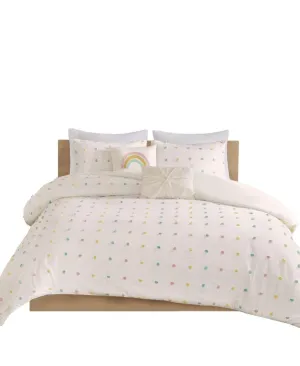Urban Habitat Kids Callie Pom Pom 4-Pc. Duvet Cover Set Callie Twin / Twin XL
