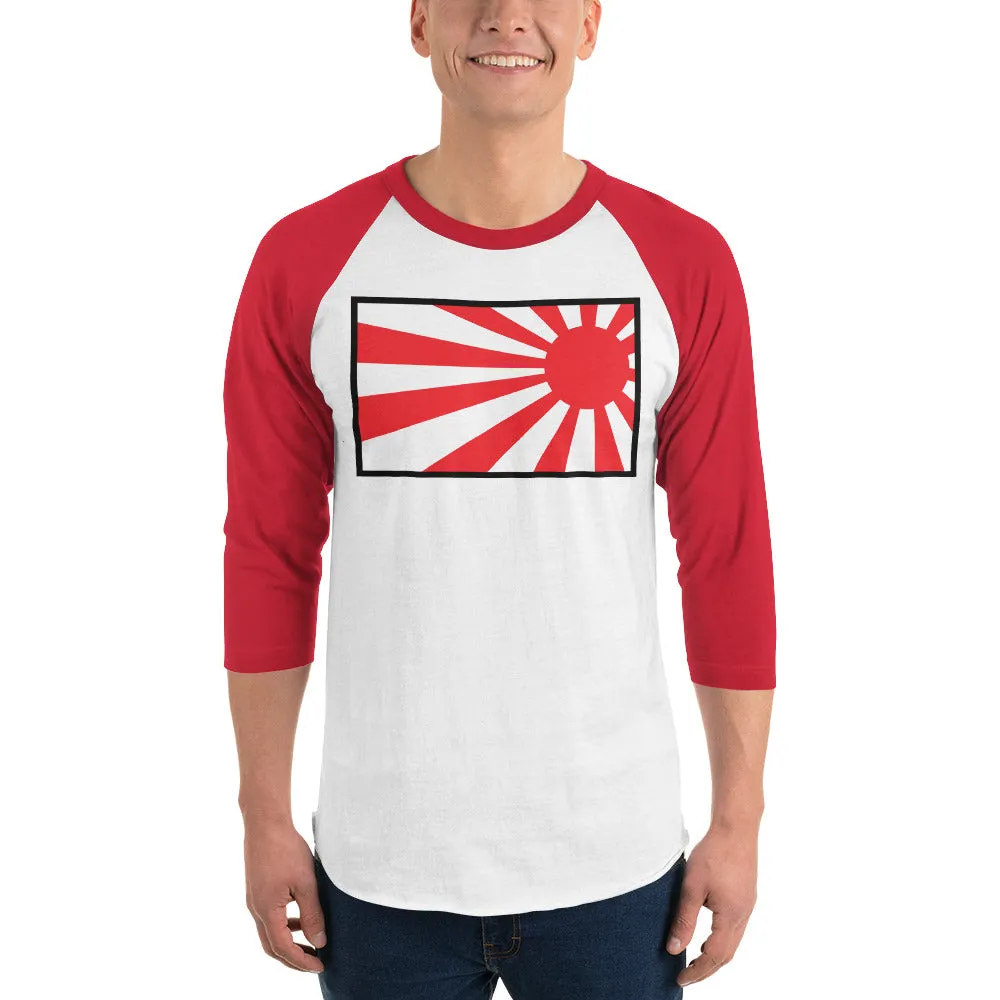 Urban Ninja "Blaze" 3/4 sleeve raglan shirt