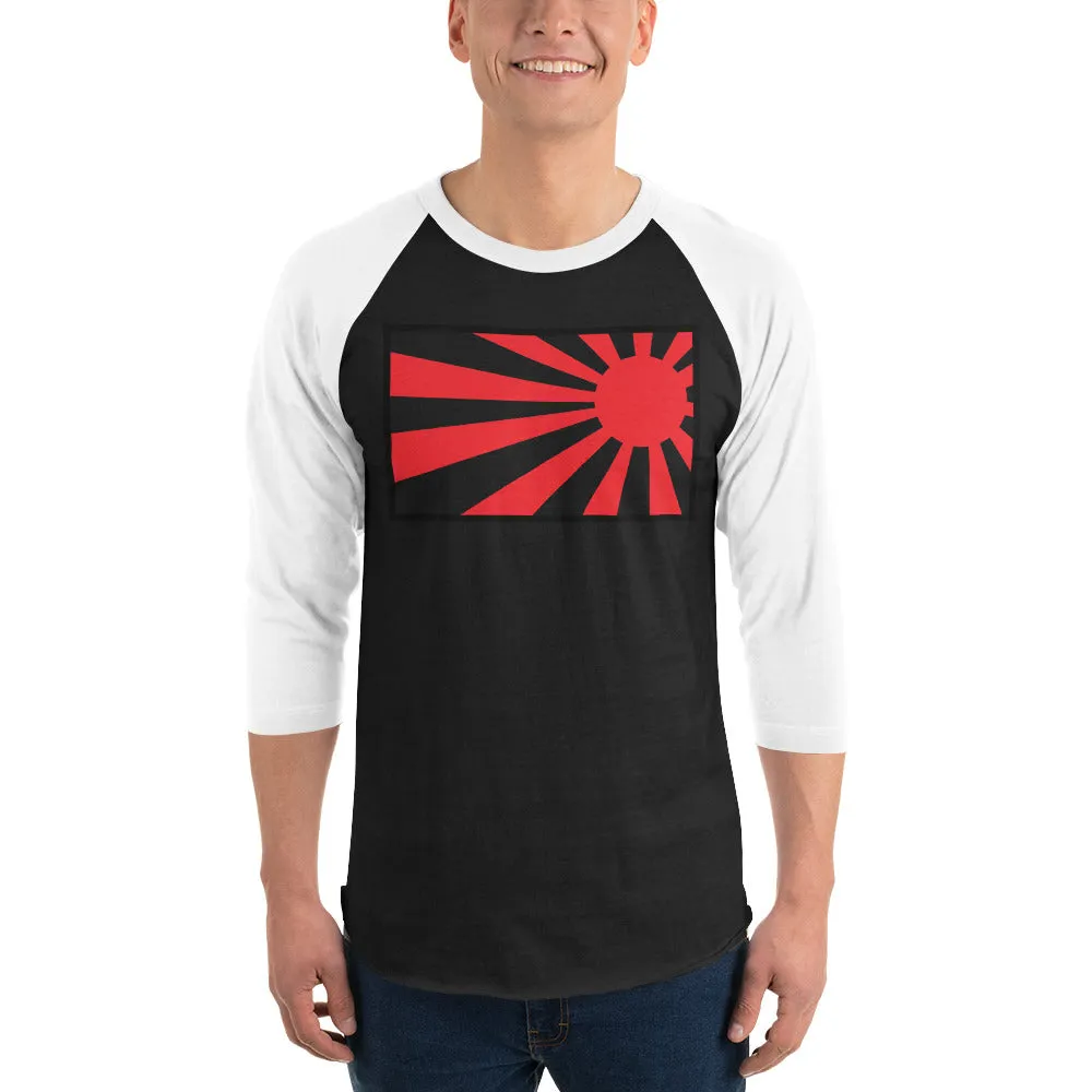 Urban Ninja "Blaze" 3/4 sleeve raglan shirt