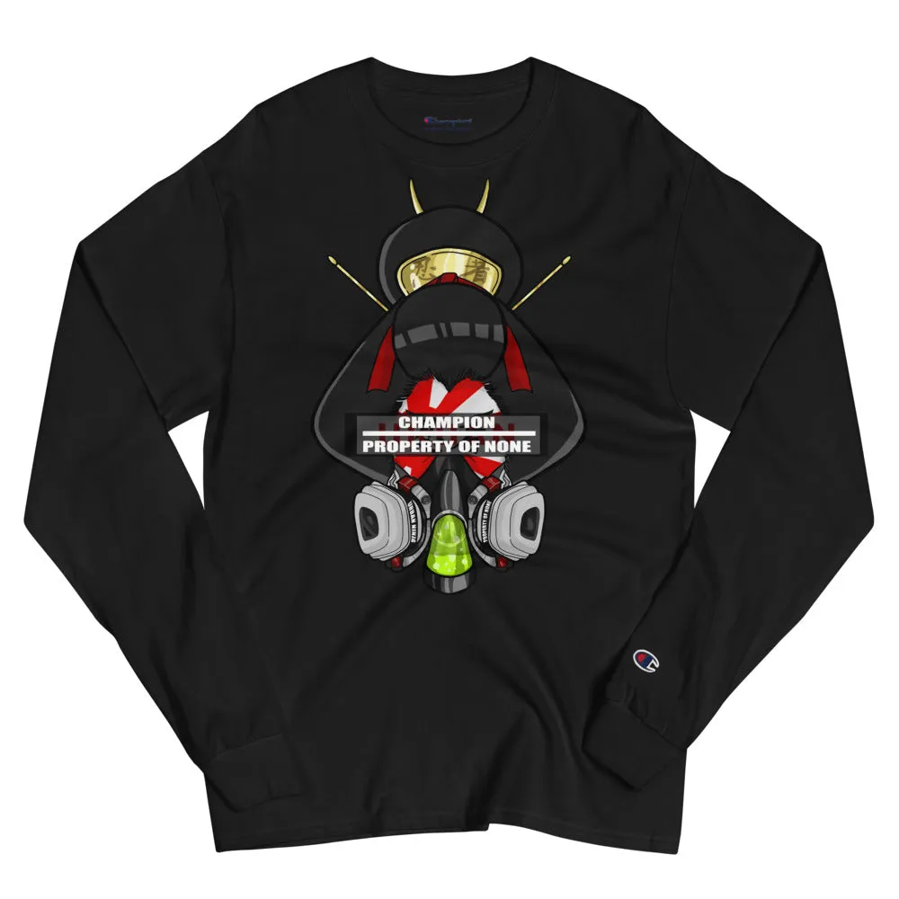Urban Ninja x Champion "Banned" Men's Long Sleeve Shirt