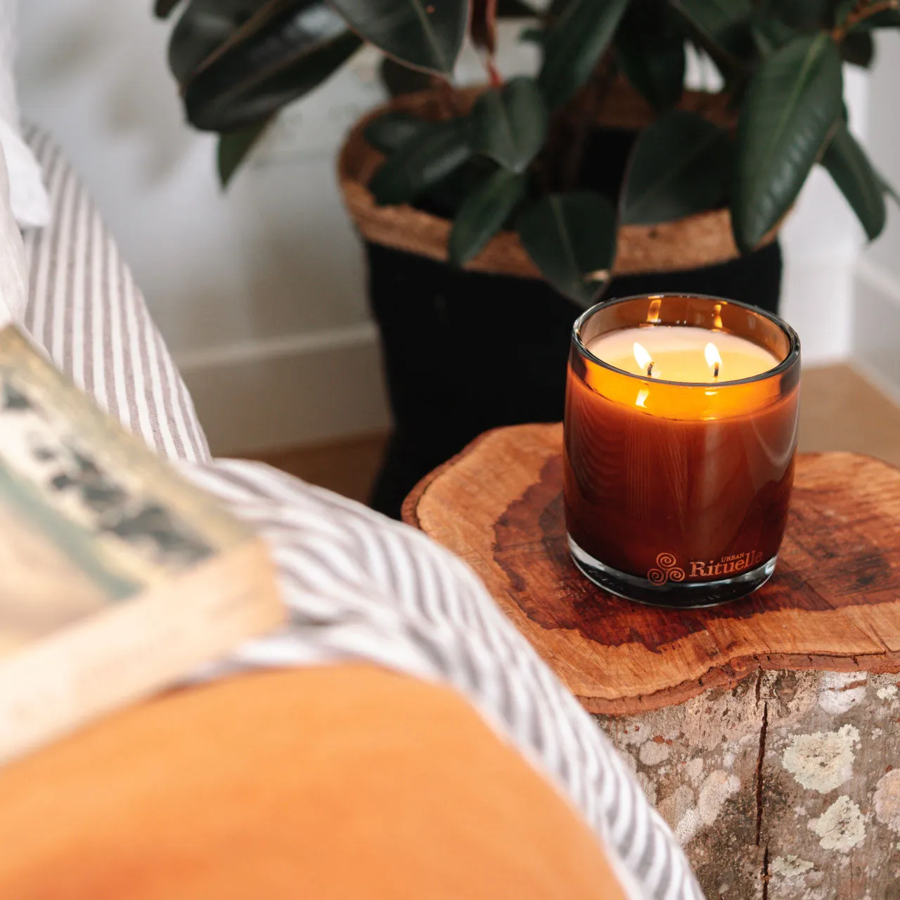Urban Rituelle Natural Remedy Lemongrass, Neroli & Lime Aromatherapy Soy & Coconut Wax Candle - 400gm