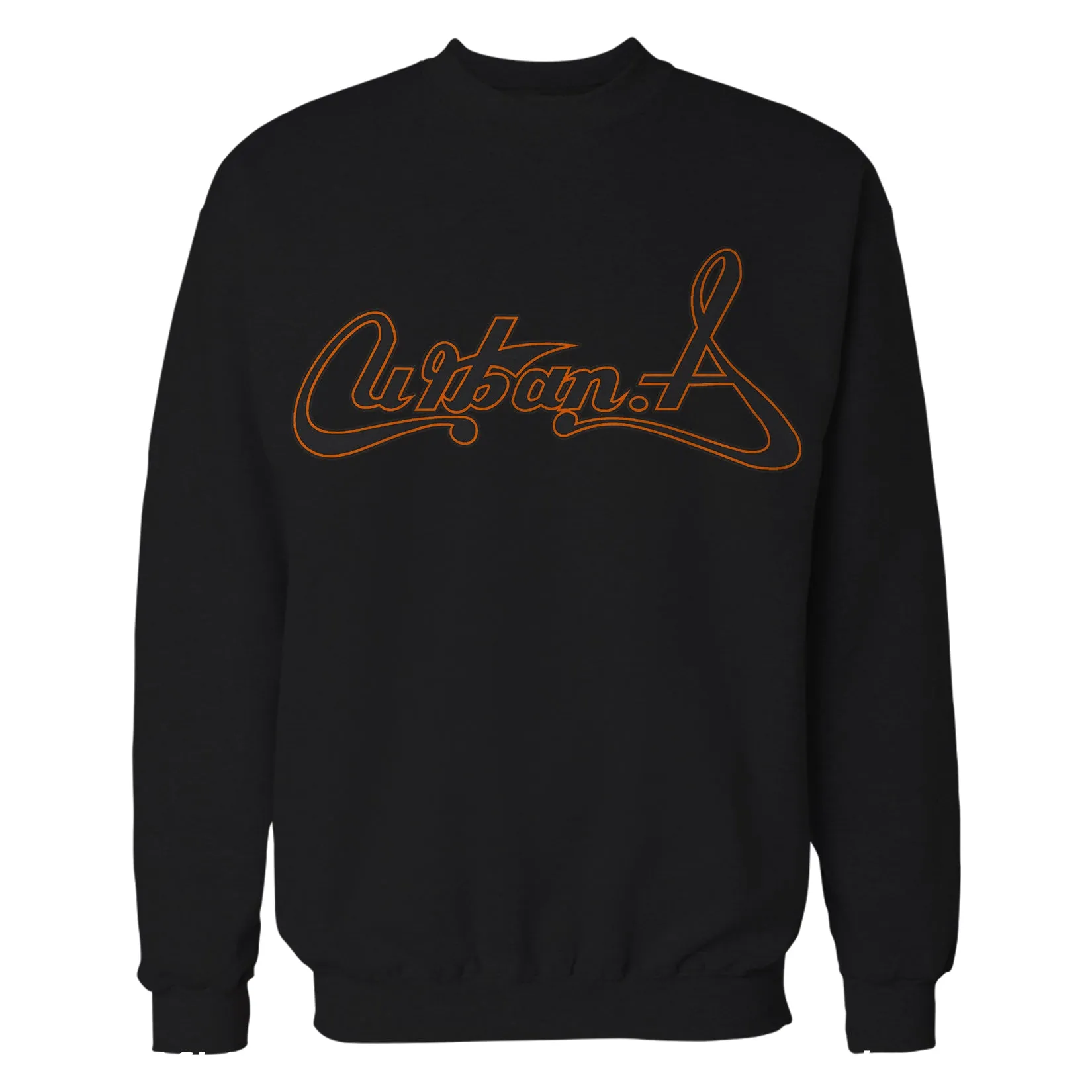US Brand X Future Retro Urban Attitude Logo Official Men's Sweatshirt (Black)
