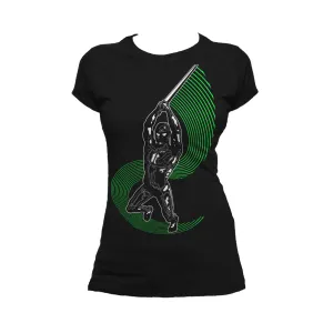 US Brand X Future Retro Urban Ninja Official Women's T-shirt (Black)